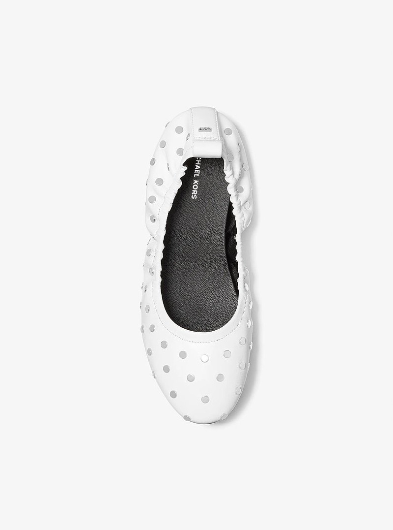 Amy Studded Leather Ballet Flat 4