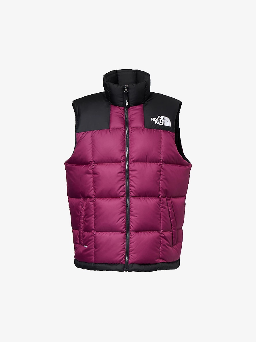 Lhotse brand-embroidered regular-fit shell-down gilet - 1