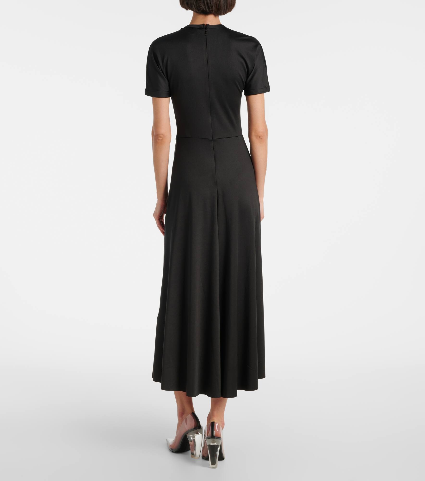 Gathered midi dress - 3
