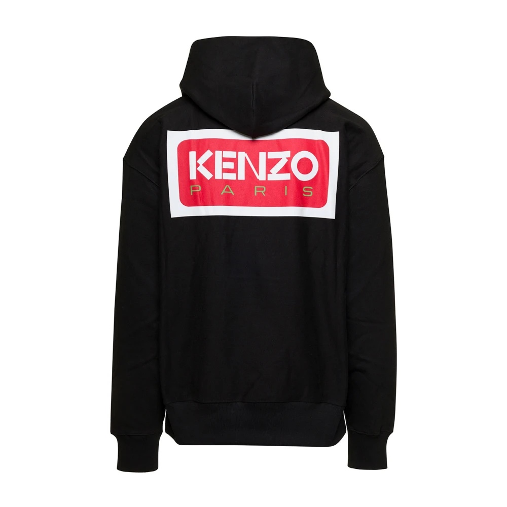 KENZO BLACK OVERSIZED HOODIE SWEATERS | miinto | REVERSIBLE