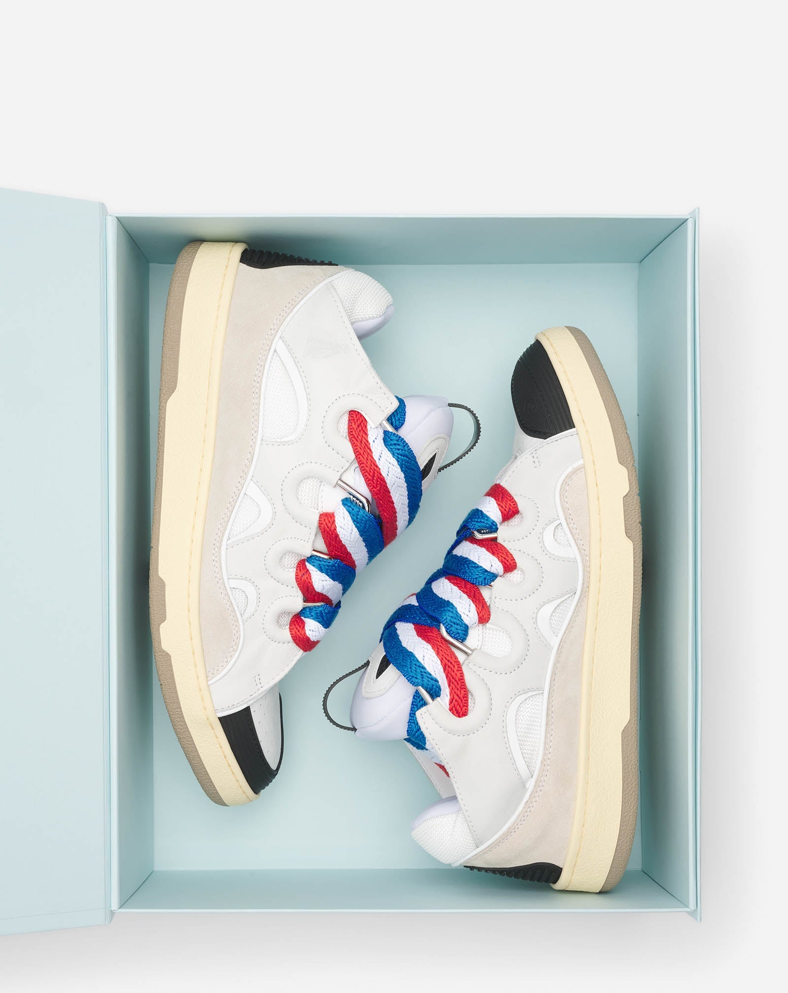 WORLD CUP LEATHER CURB SNEAKERS - 8