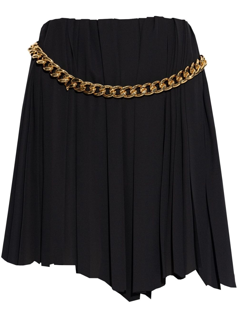 chain pleated skirt - 1