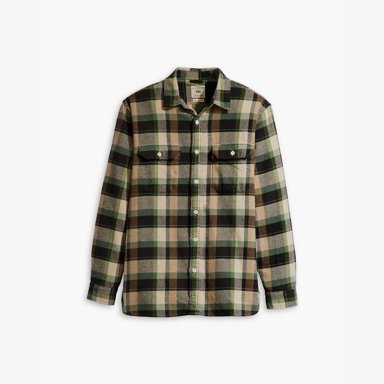 JACKSON WORKER FLANNEL OVERSHIRT - 1