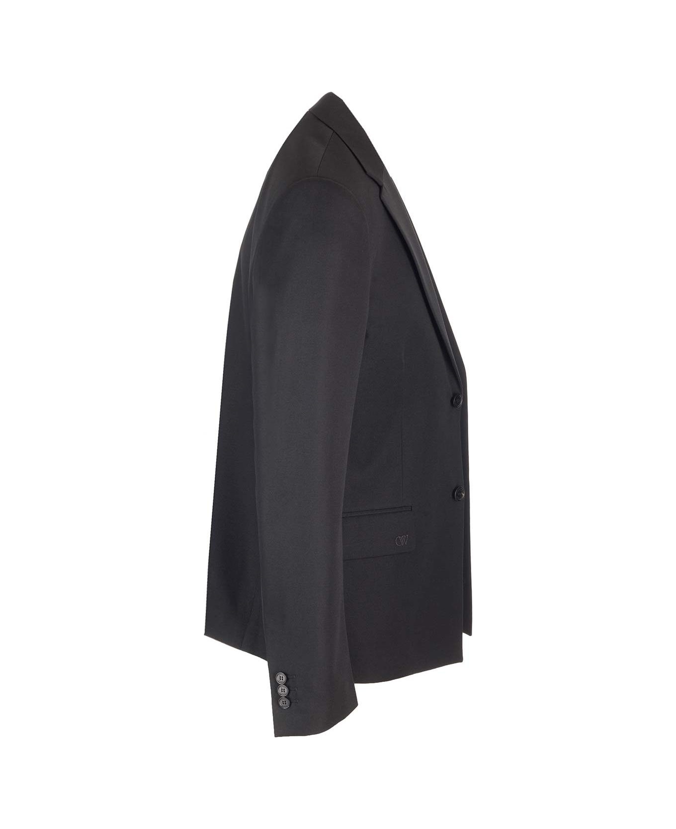 Single-breasted Wool Jacket - 3