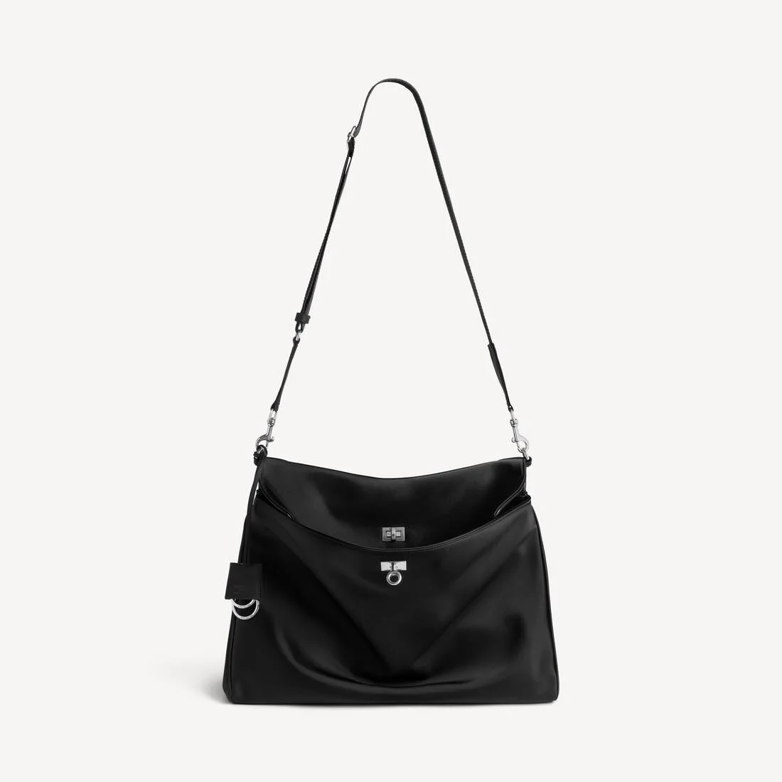 Men's Rodeo Messenger Bag Medium in Black - 1