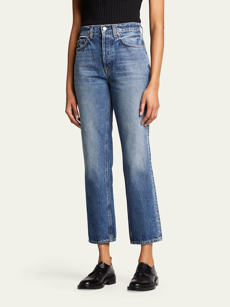 GRLFRND Cassidy High-Rise Straight Jeans outlook