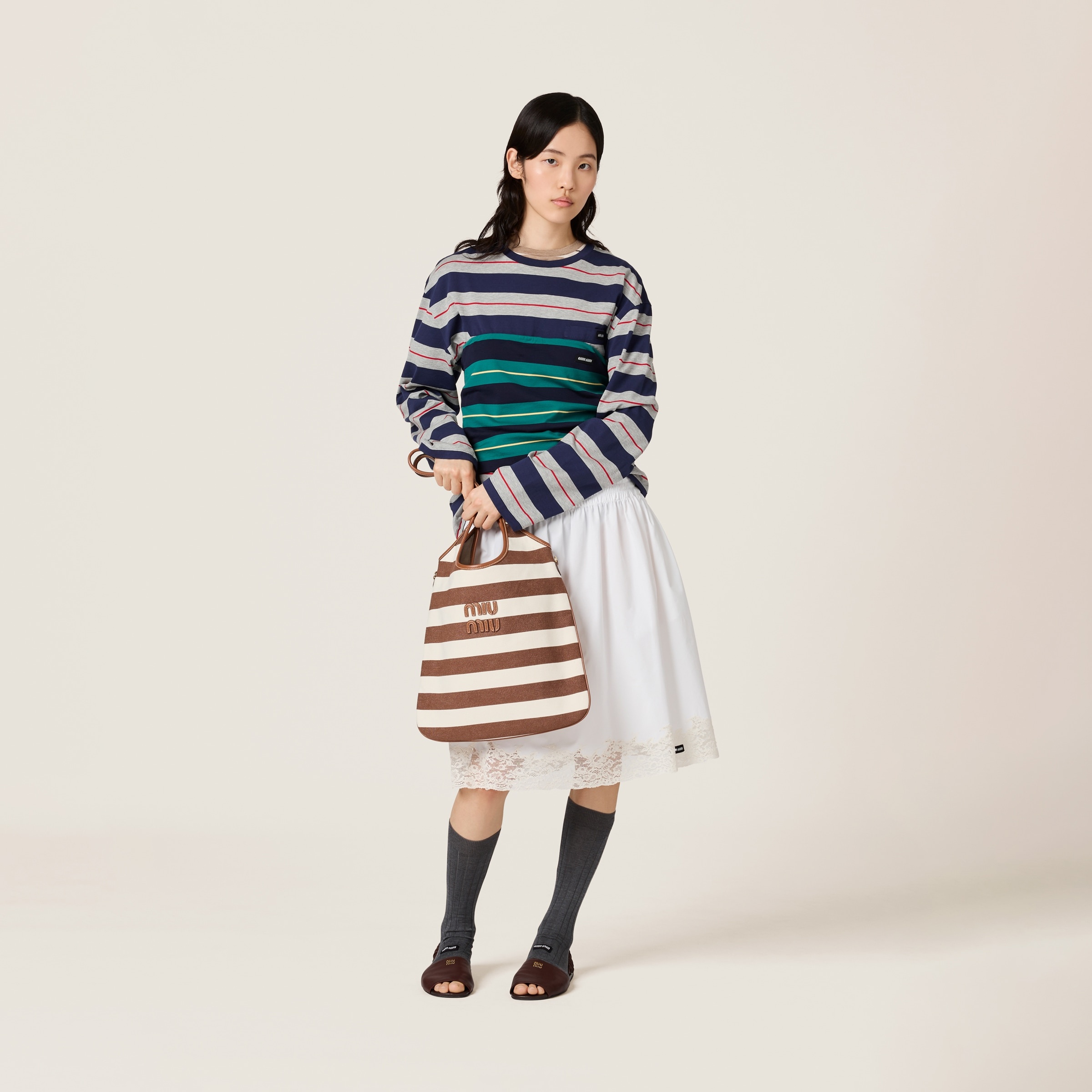 Long-sleeved cotton jersey T-shirt - 6