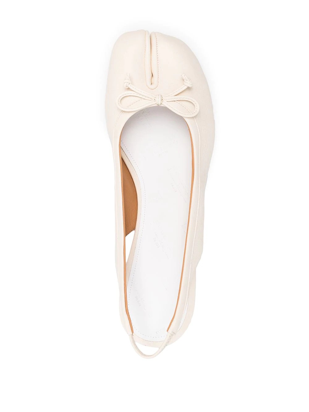 Tabi slingback ballet shoes - 4