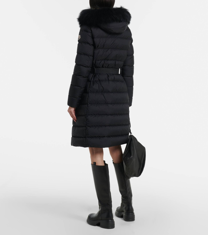 Khloe shearling-trimmed down jacket 3