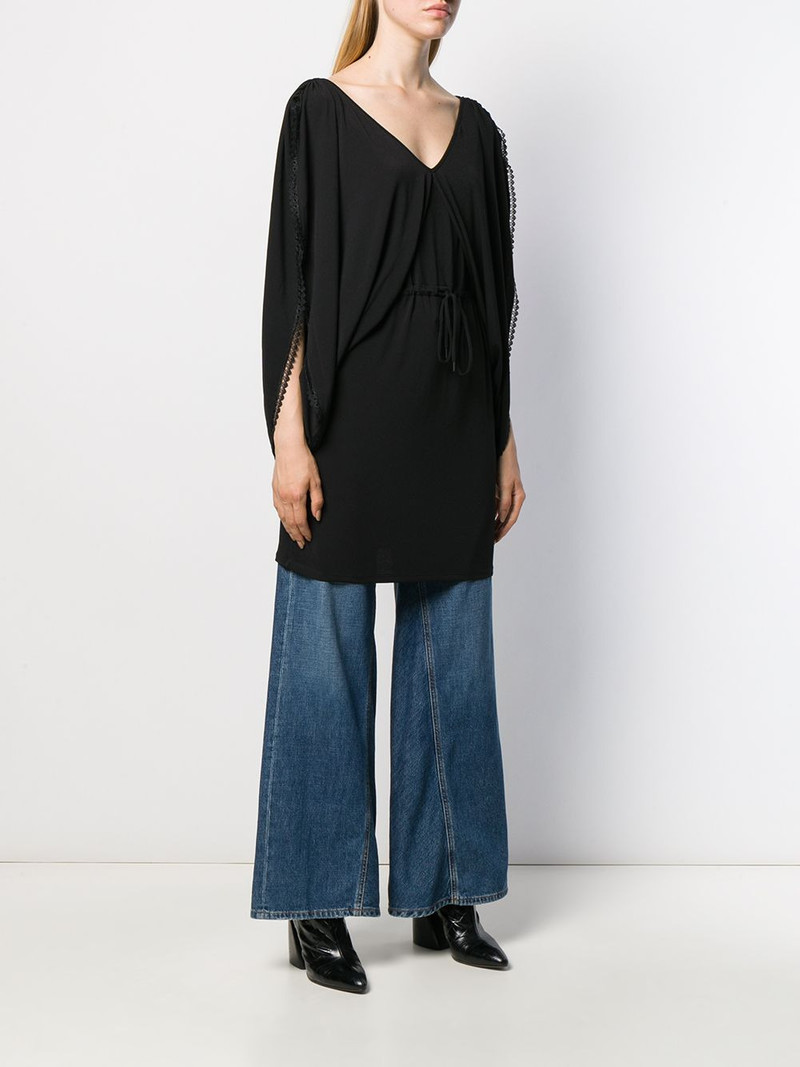 V-neck jersey dress 3