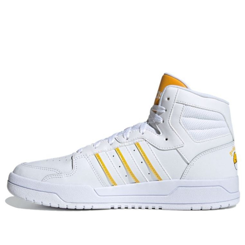 adidas neo Entrap Mid 'White Yellow' FY2961 - 1
