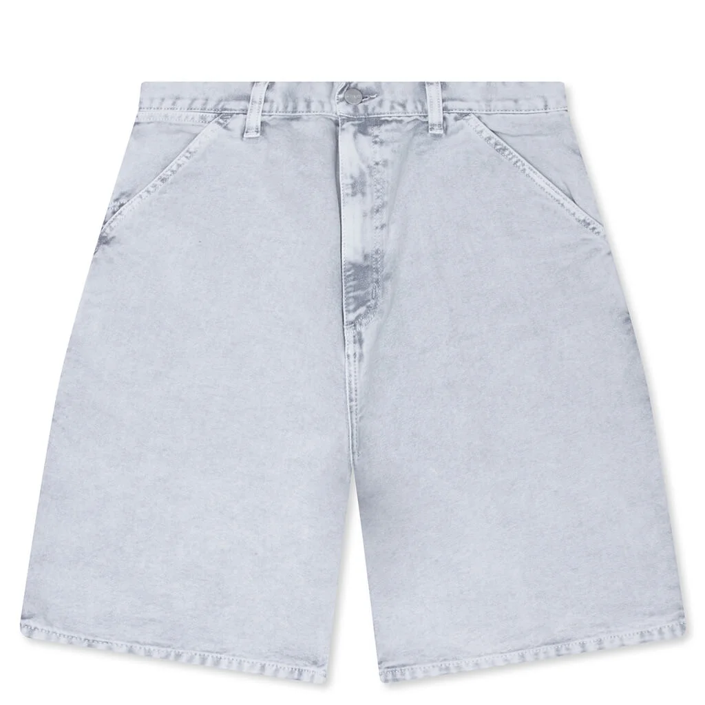 SINGLE KNEE SHORT - BLACK CHALK WASH - 1