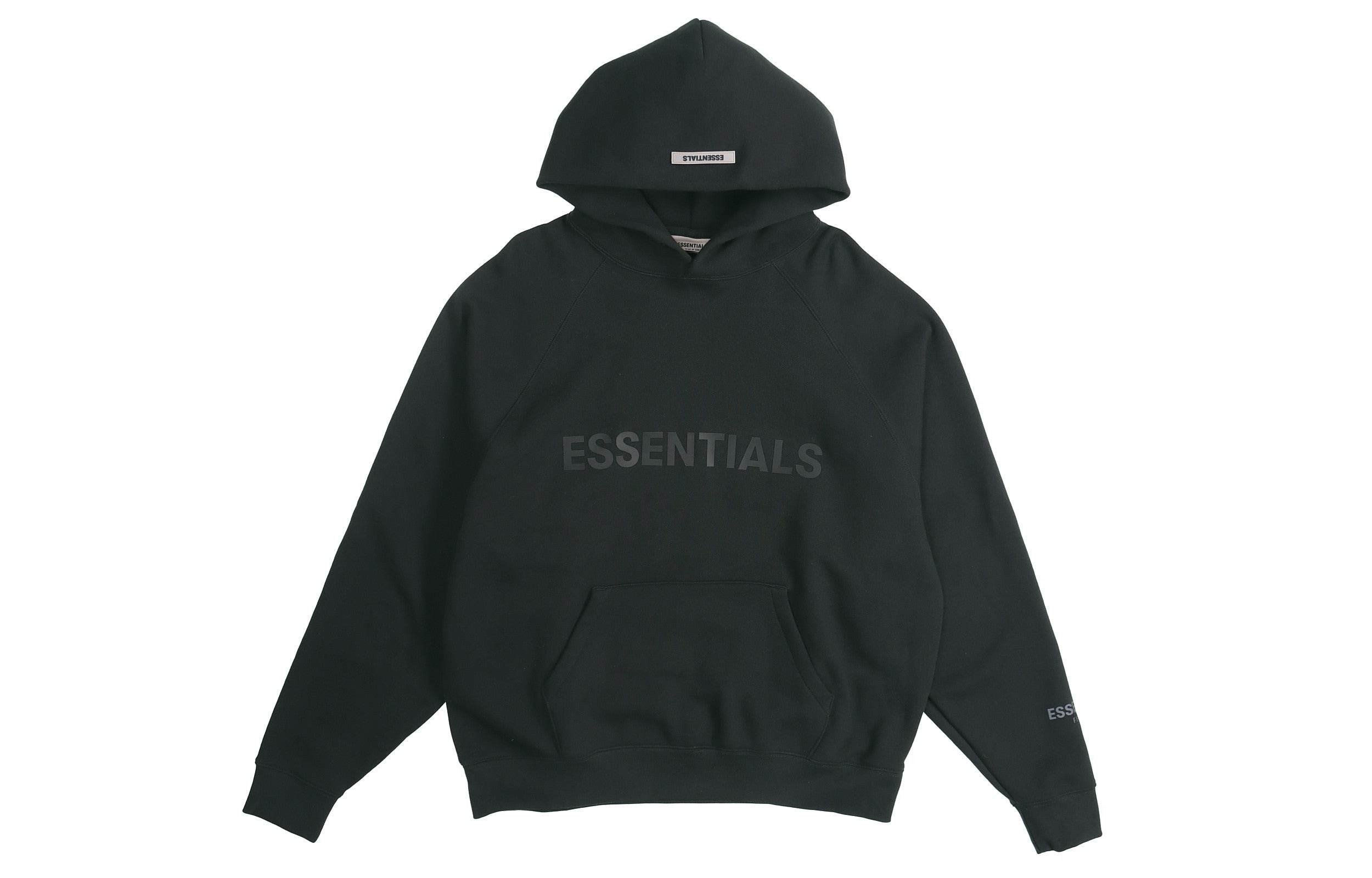 Fear of God Essentials SS20 Logo Hoodie 'Black' FOG-SS20-402 - 2