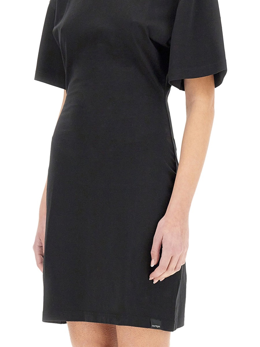 Courreges Women Short Cotton Dress - 4
