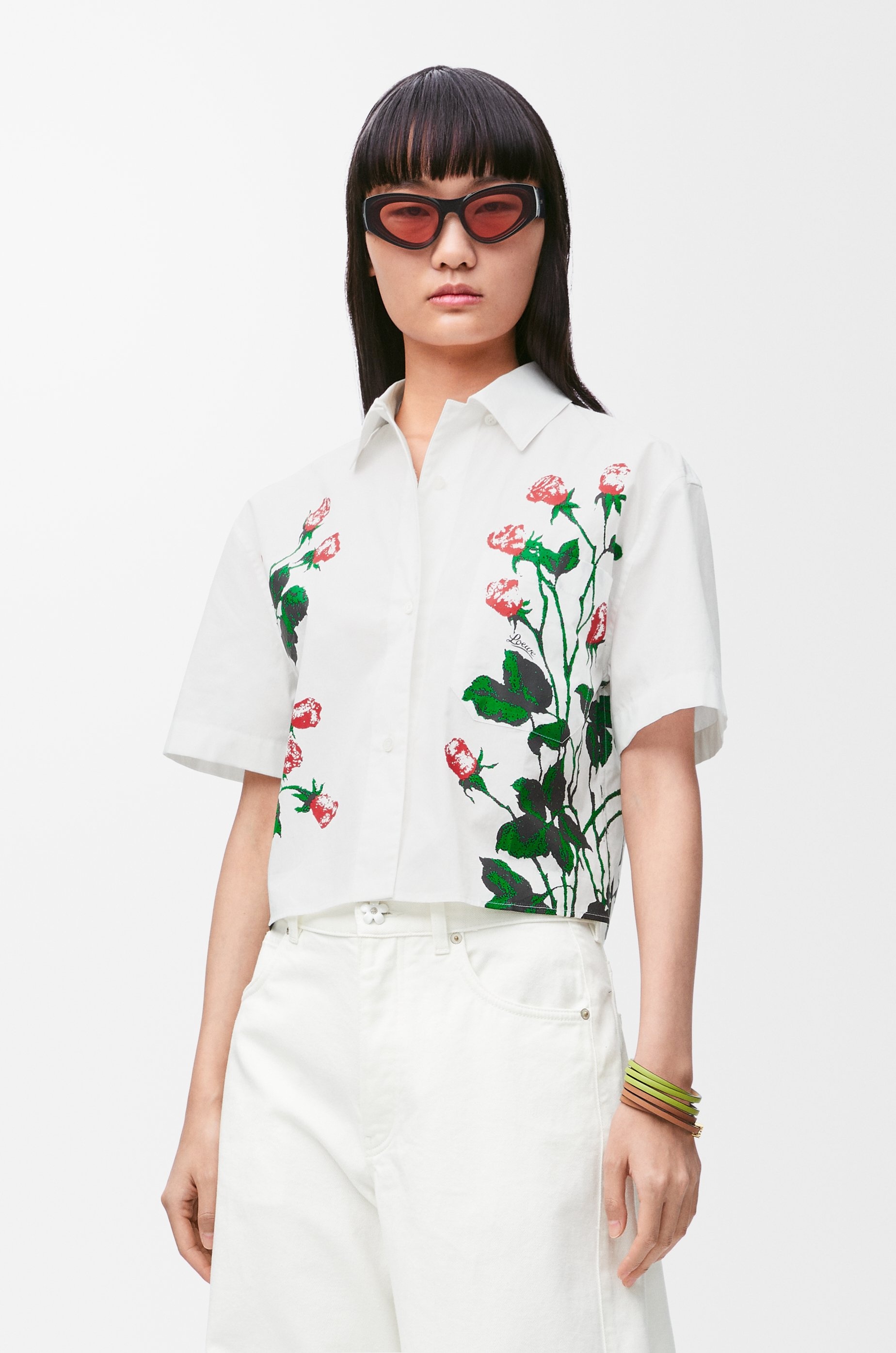 Short sleeve shirt in cotton - 3