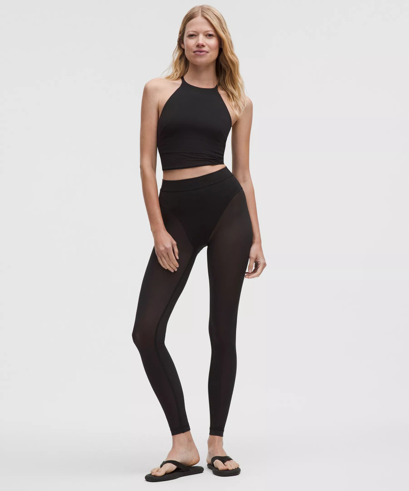 lululemon Nulu High-Neck Mesh-Hem Tank Top *Light Support, B/C Cup outlook