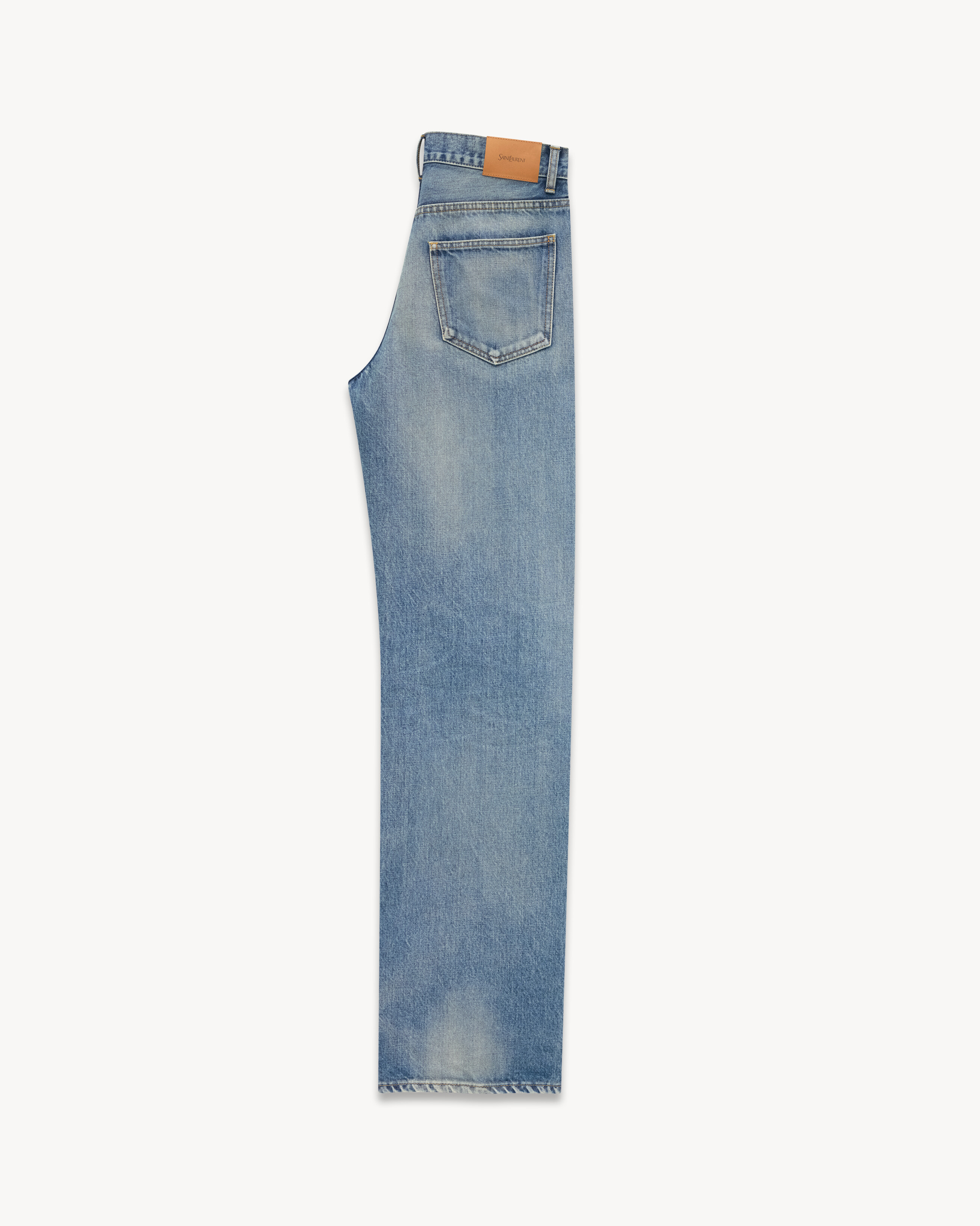 baggy jeans in benjamin blue denim - 2