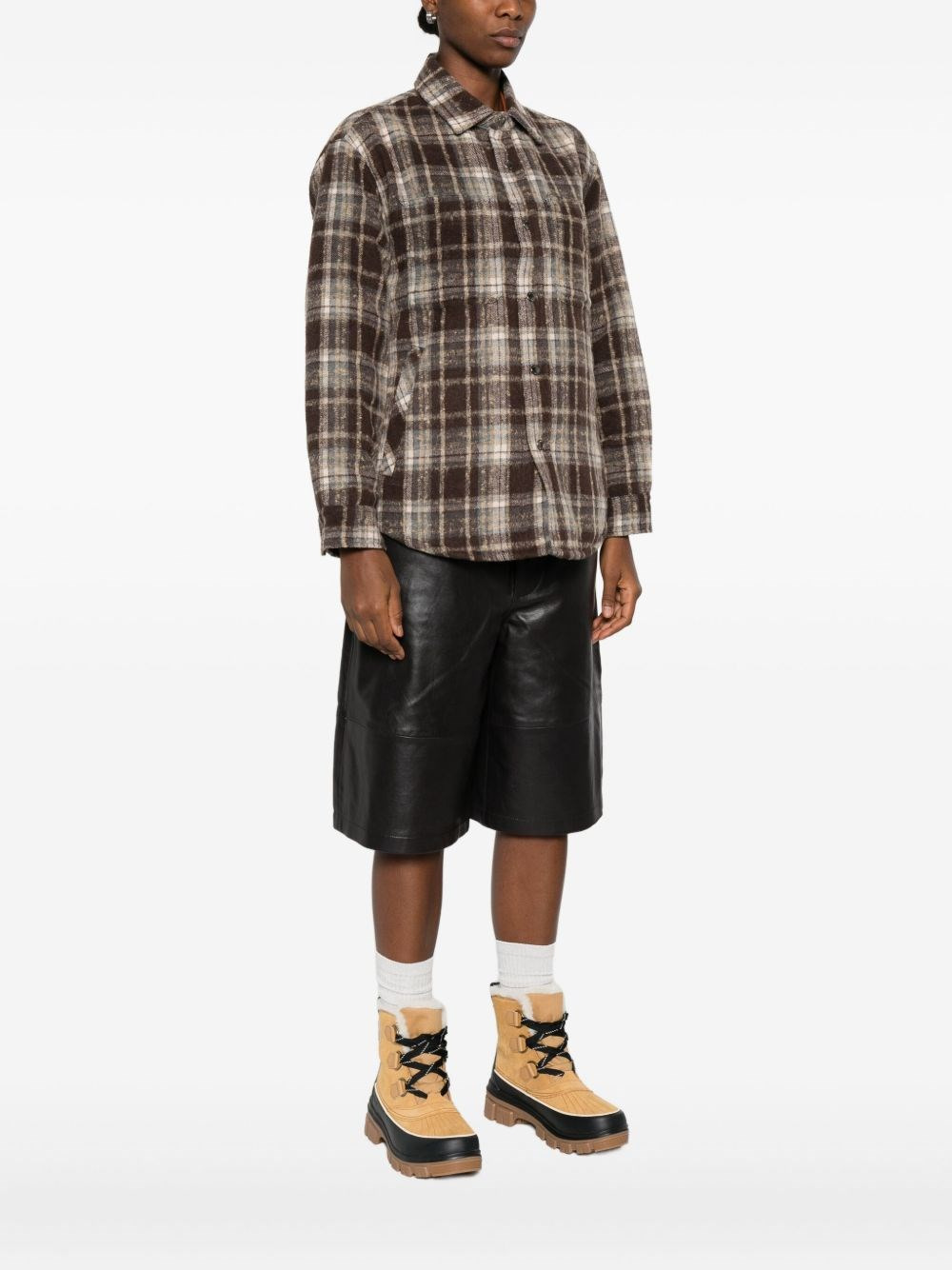 Flannel checked shirt - 2