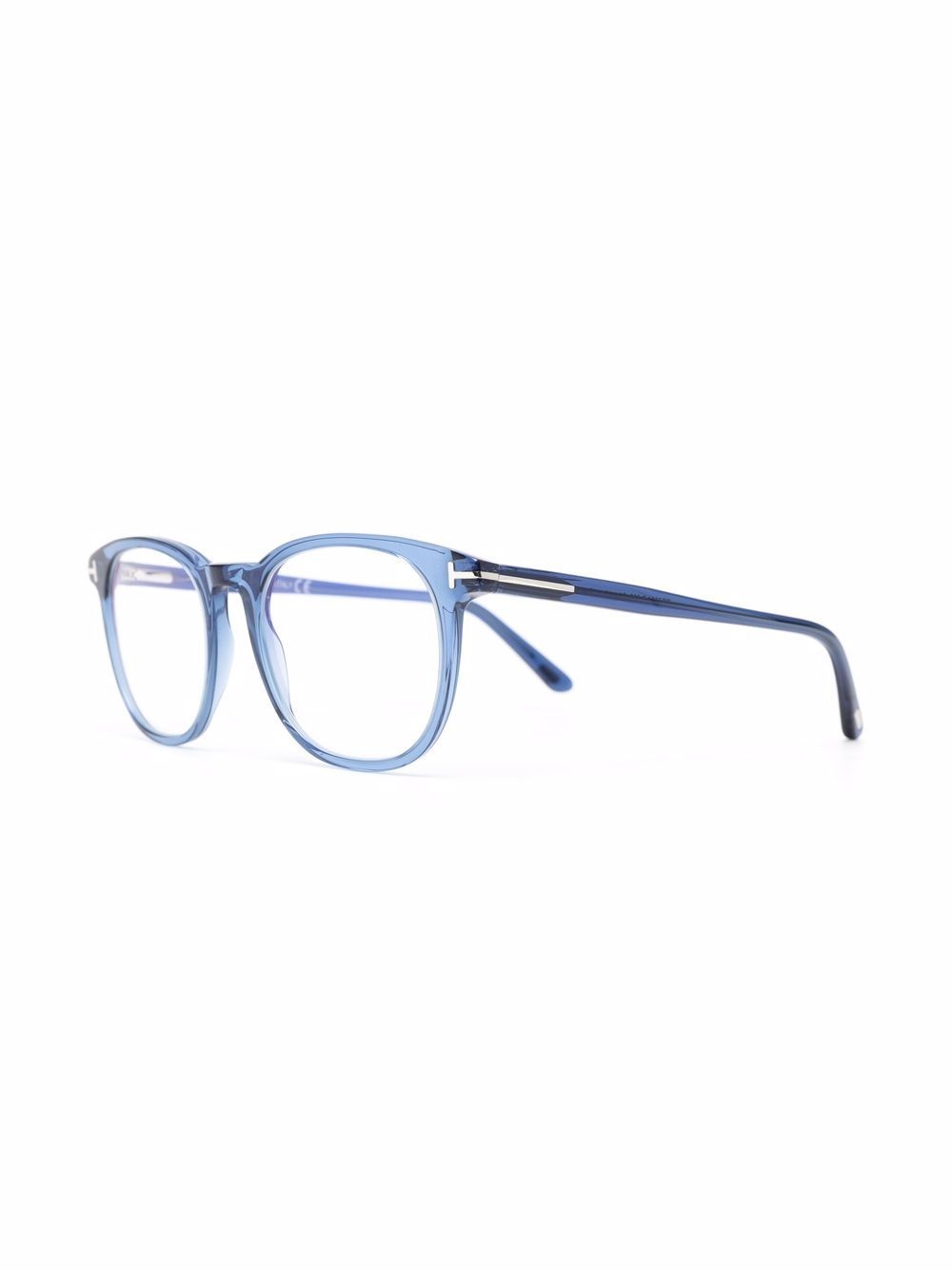 transparent square-frame glasses - 2