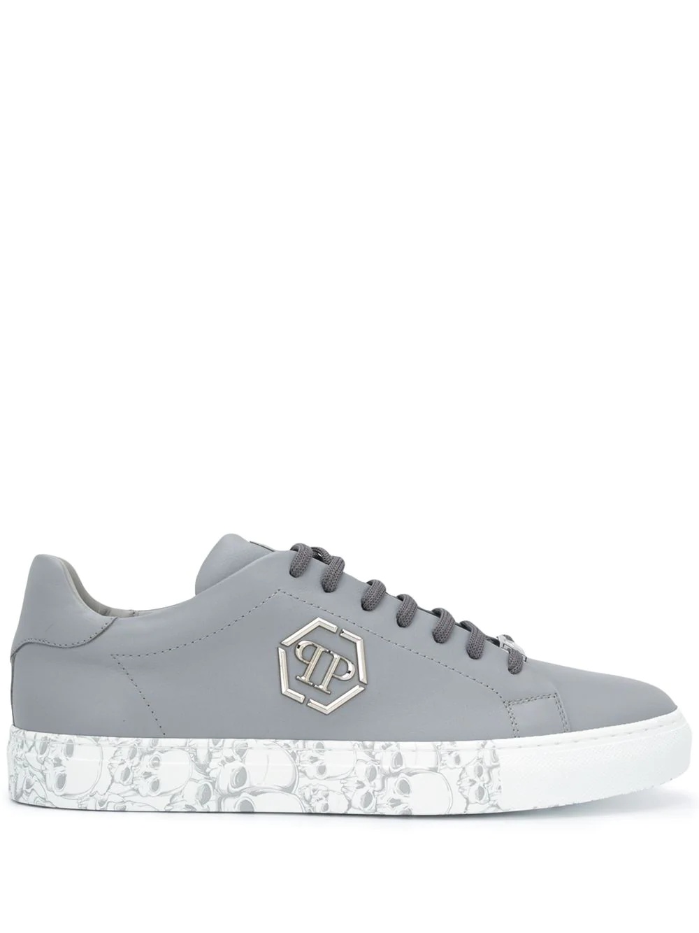 logo low-top sneakers - 1