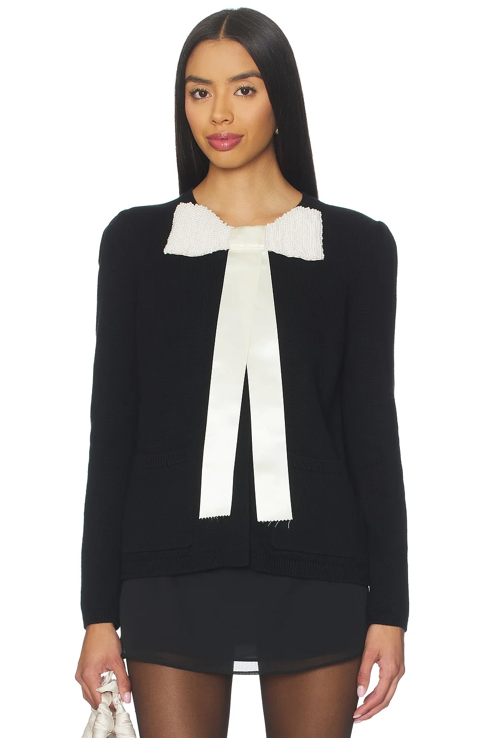 Seraphine Solid Knit Cardigan - 1