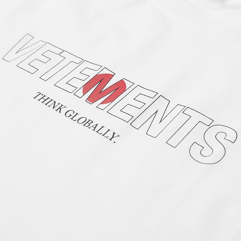 VETEMENTS Japan Logo Oversized Tee - 2