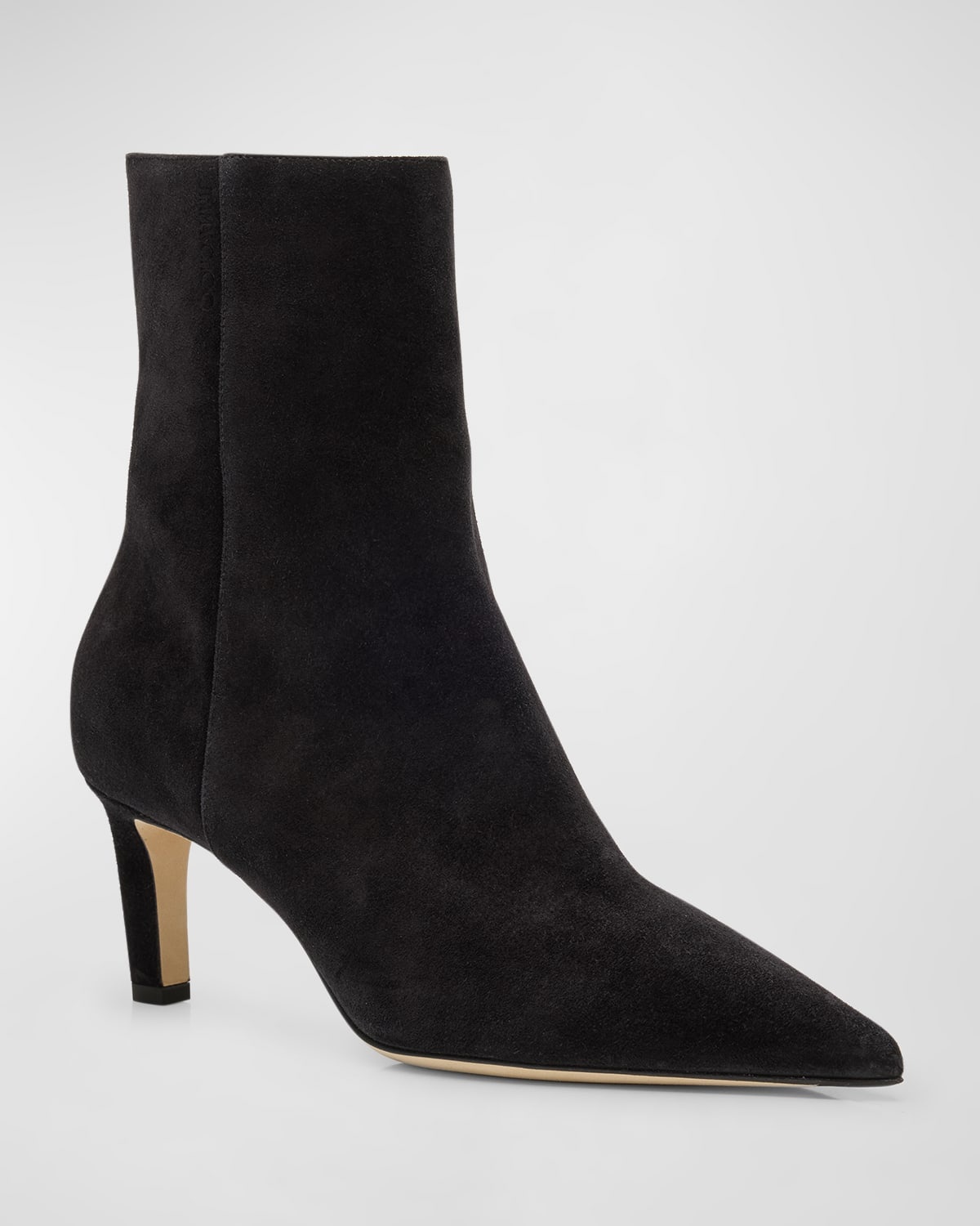 Alizze Suede Ankle Booties - 2