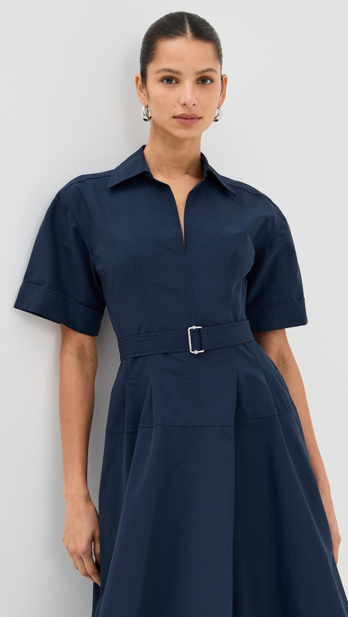 Deanna Belted Mini Dress - 2