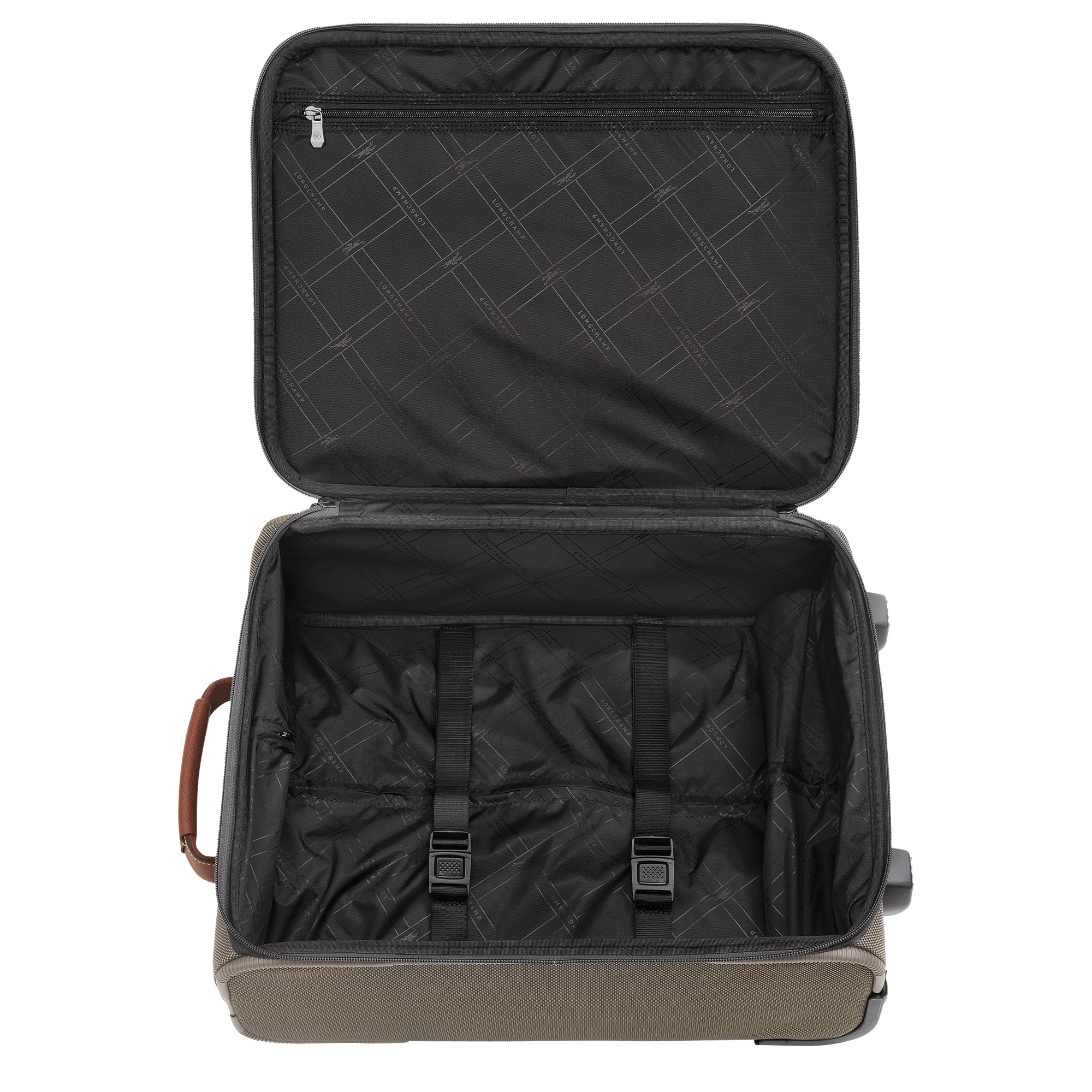 Boxford S Suitcase Brown - Canvas - 4
