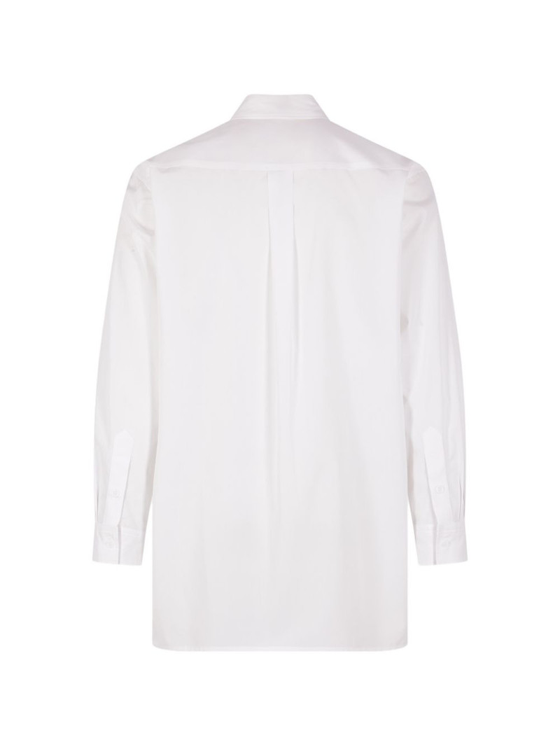Yohji Yamamoto chest-pocket shirt outlook