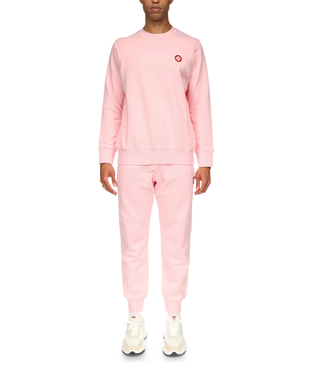 Pink Logo Patch Sweatshirt - 2