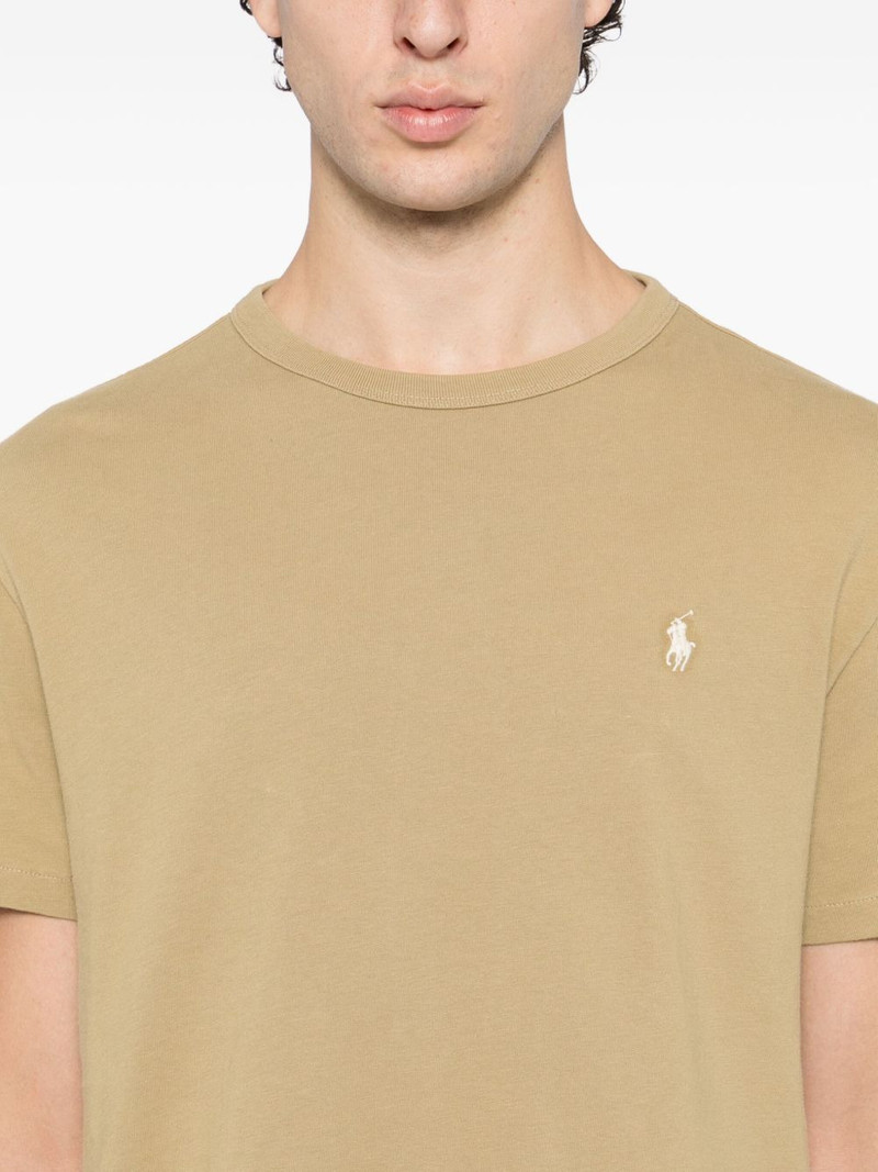 embroidered-logo cotton T-shirt 4