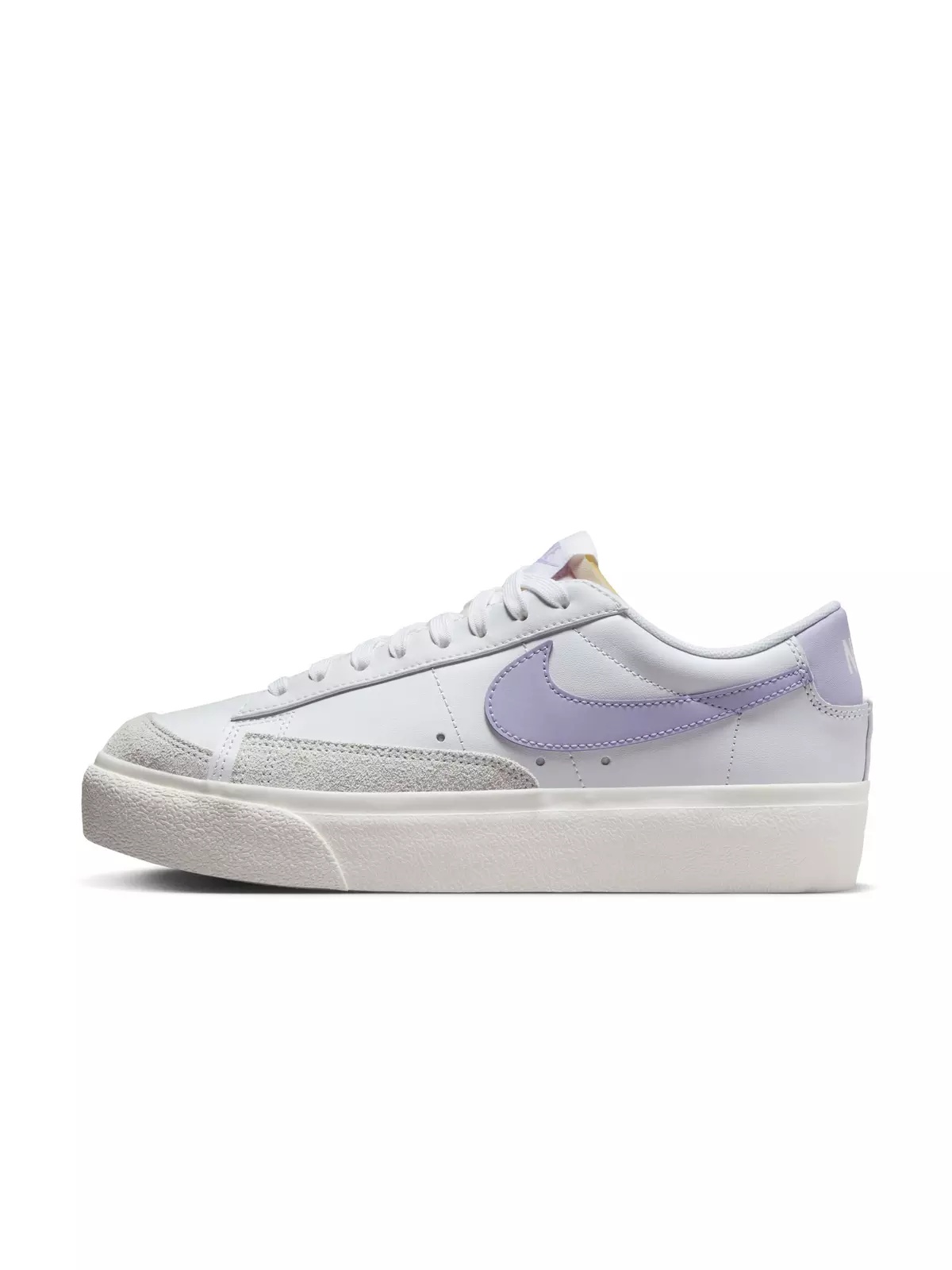 Blazer Low Platform "White/Sail/Lilac Bloom" Women's Shoe - 2