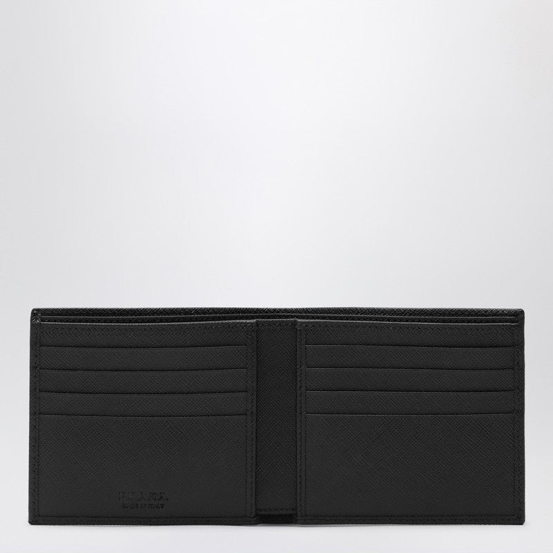 Prada Black Saffiano Horizontal Wallet Men - 2