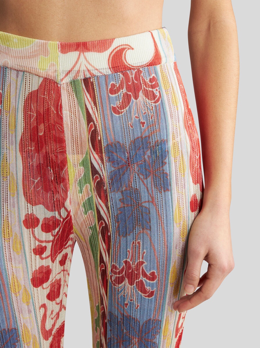 【送料&関税込】Etro Knitted Trousers Etro ETRO SUMMER KNIT TROUSERS | REVERSIBLE