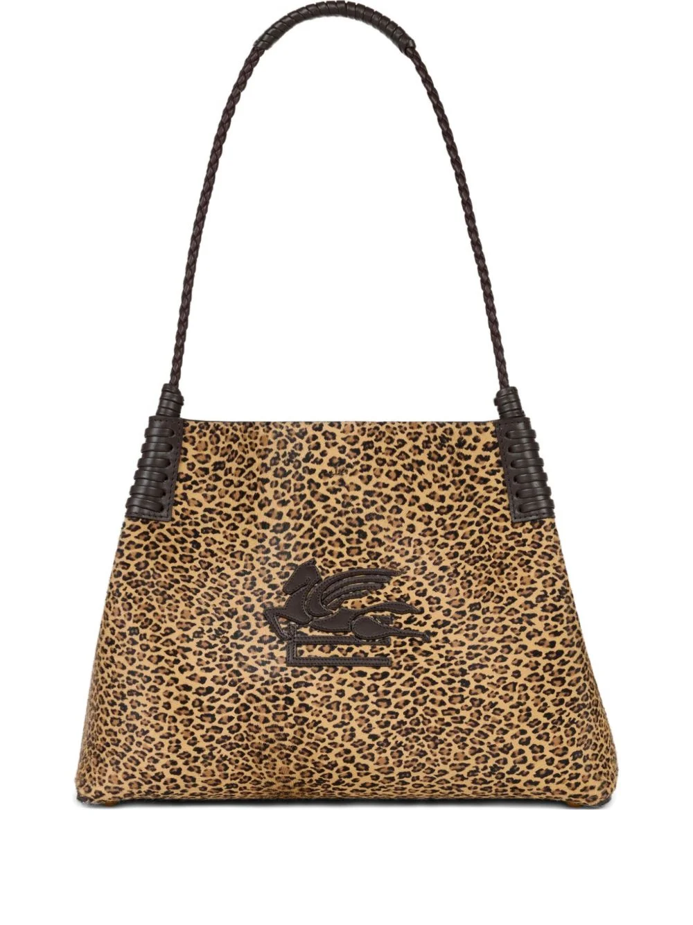 small Libra leopard-print tote bag - 1