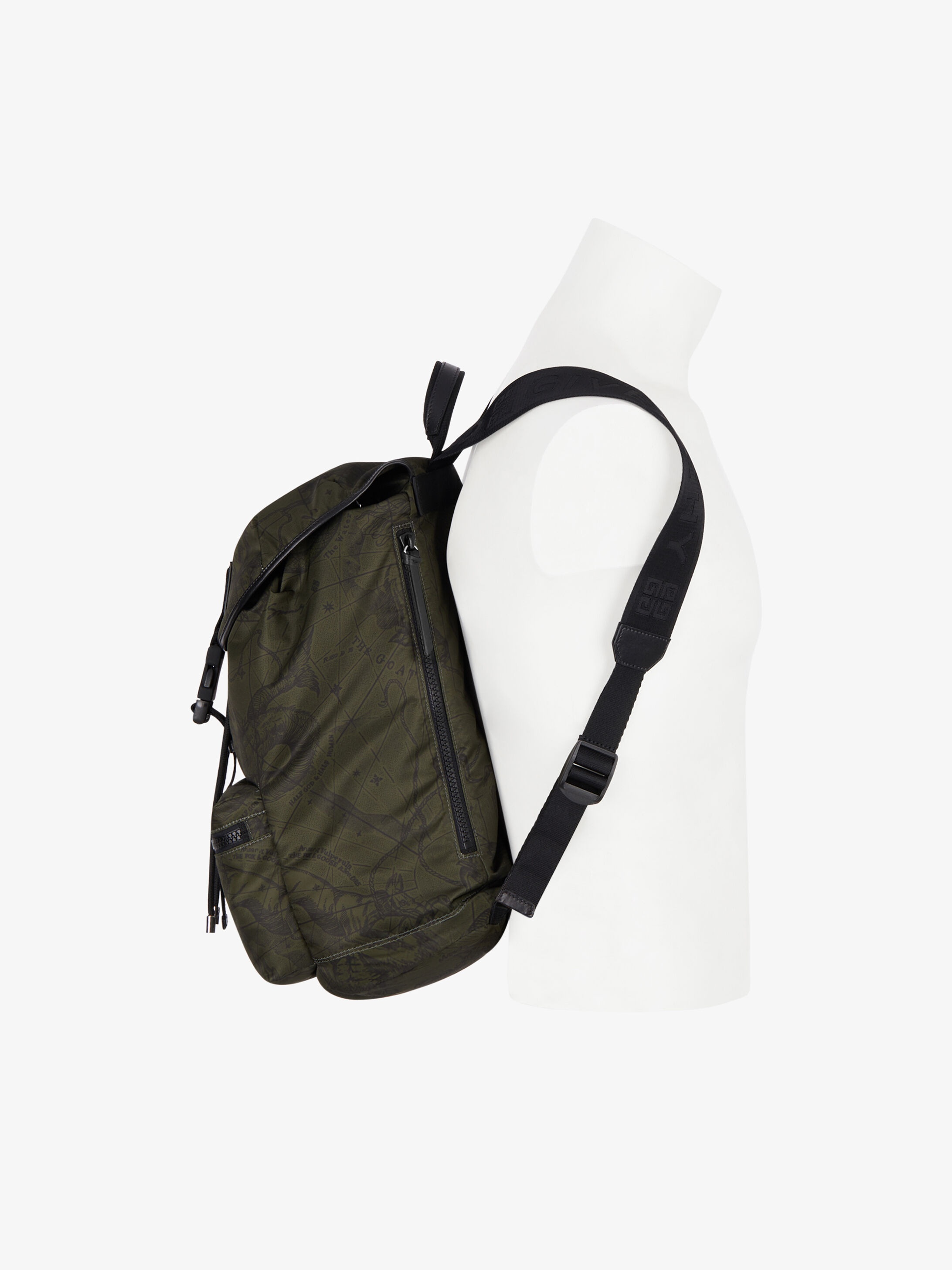 GIVENCHY backpack in astral printed nylon - 3