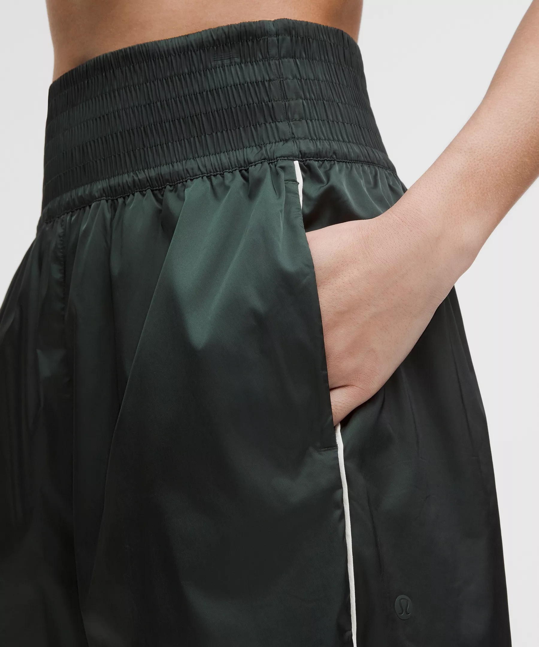 Stretch Satin Nylon Super-High-Rise Short 5" - 4