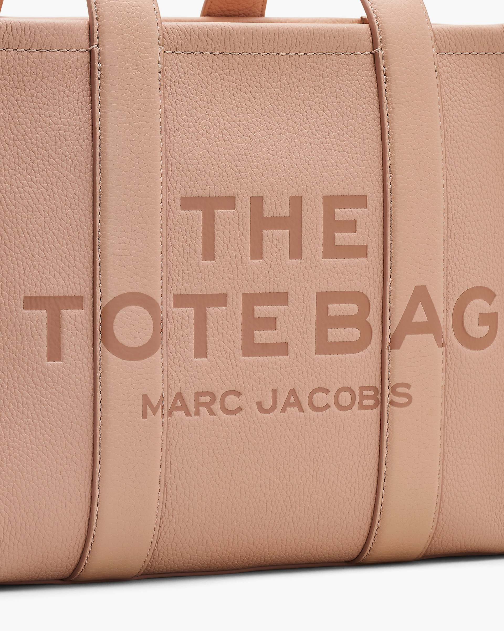 THE LEATHER MEDIUM TOTE BAG - 5