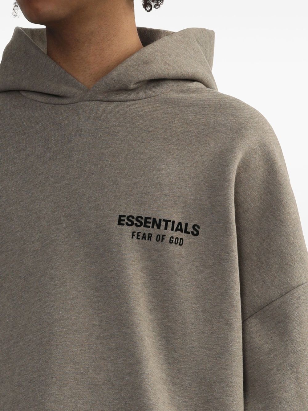 logo-print hoodie - 5