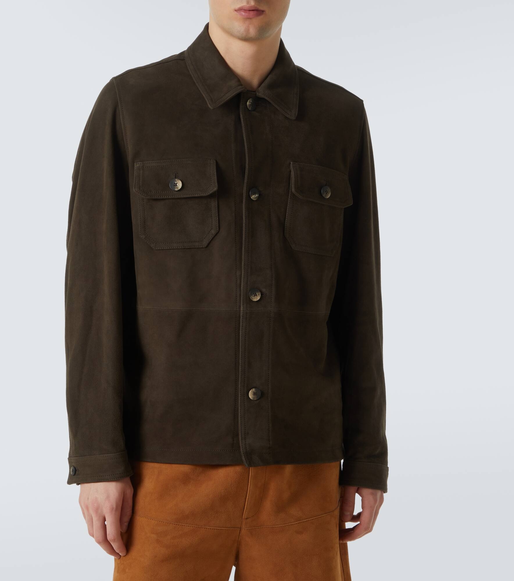 Ravi suede overshirt - 3