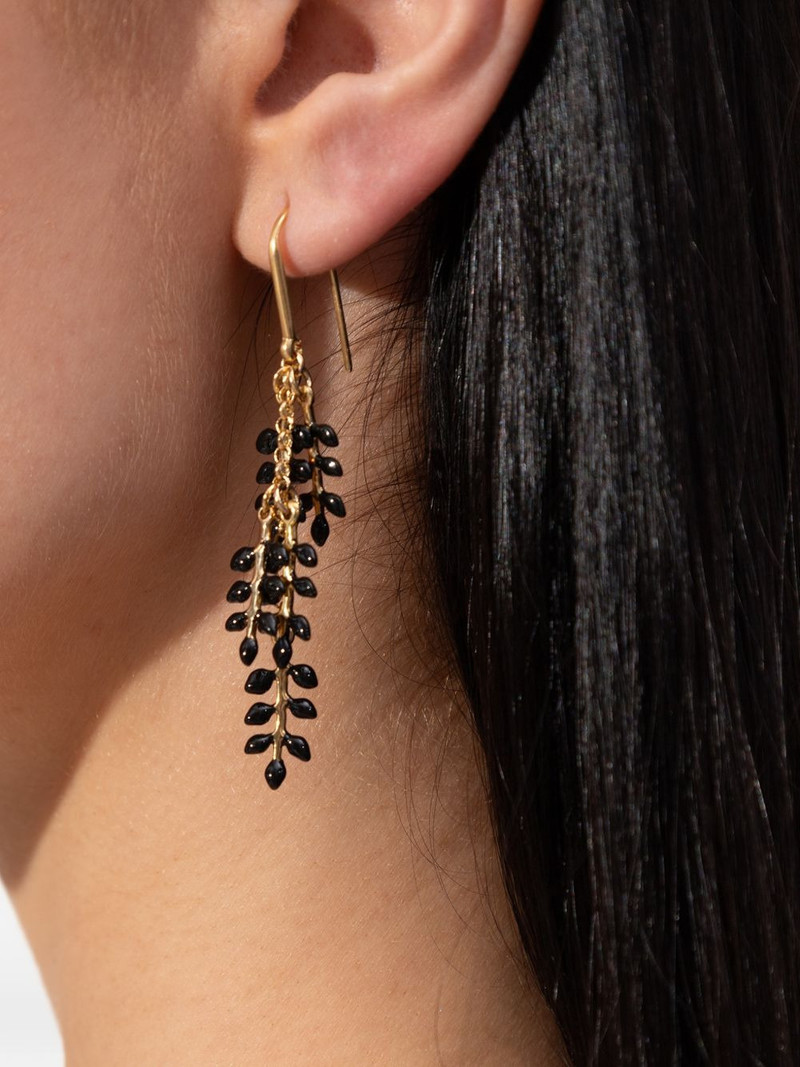 Isabel Marant leaf drop earrings outlook