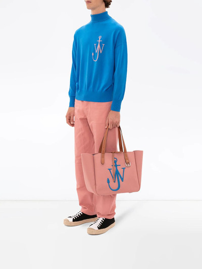 JW Anderson logo-embroidered tote bag outlook