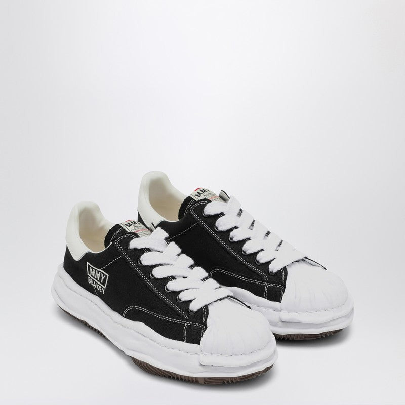 Maison Mihara Yasuhiro Black Canvas Blakey Low-Top Sneakers Men - 1