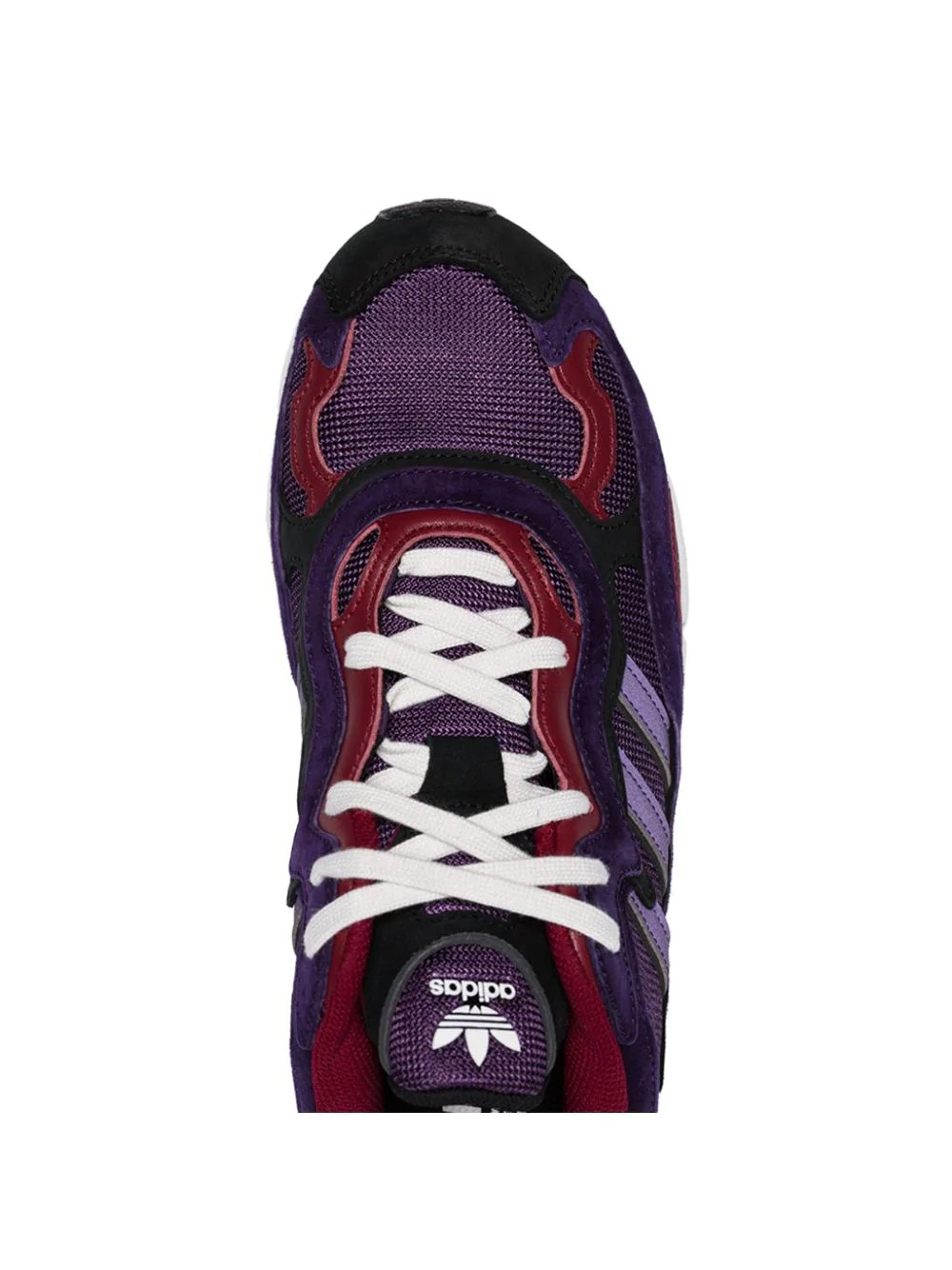 purple Temper Run Subtle 90s leather and suede low-top sneakers - 3