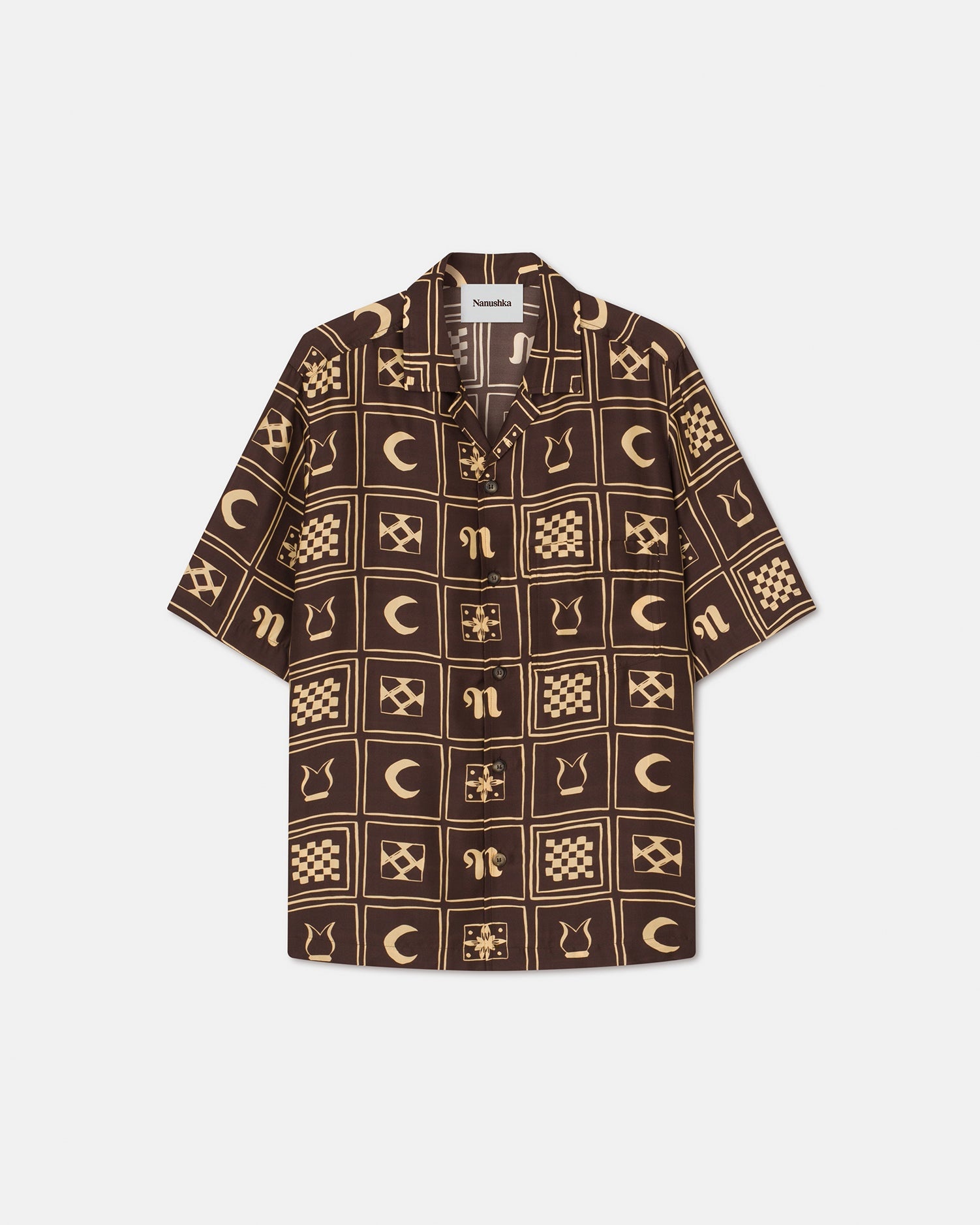 Printed Silk-Twill Shirt - 4