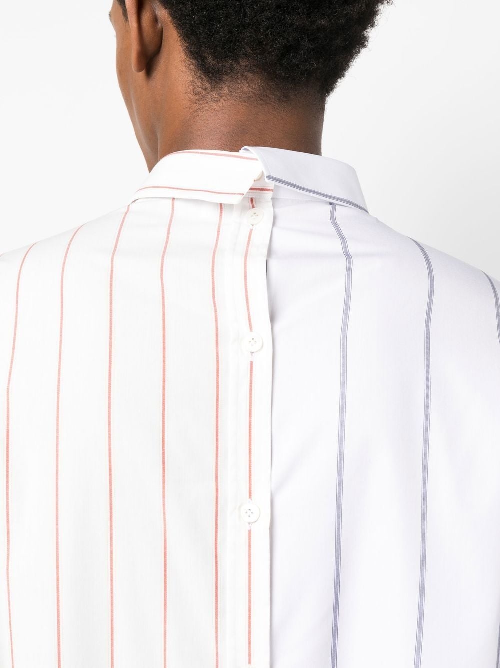 TWO-TONE PINSTRIPE SHIRT - 3