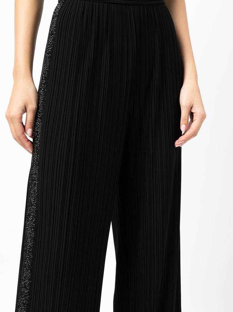 high-waisted pleated trousers 5