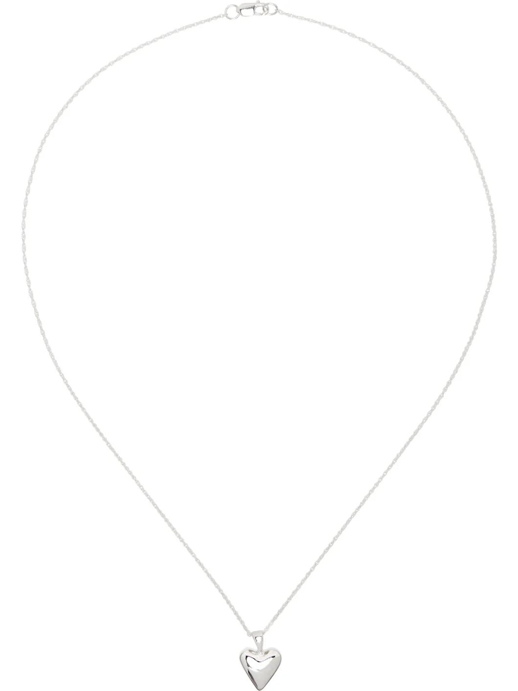 Tiny Heart Pendant Necklace - 1