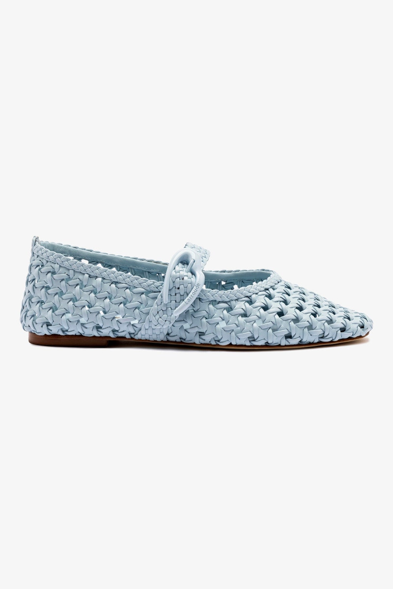 Verona Macrame Ballet Flat In Maya Leather 1